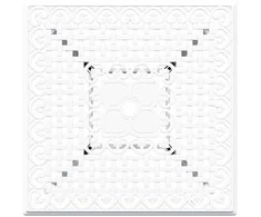 Sodo stalo komplektas 3 pcs Balta Liejamasis aliuminis