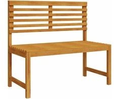 Lauko baldų komplektas Sodo suolelių komplektas 3 pcs Ruda Kietos akacijos mediena