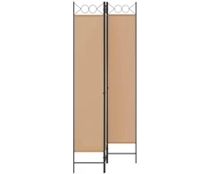 3-panelis kambario skirstytuvas Smėlio 120 x 220 cm Audinys