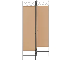 3-panelis kambario skirstytuvas Smėlio 120 x 180 cm Audinys