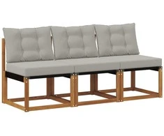 3 Vienetas Lauko vidurinė sofa
