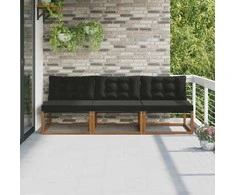 3 Vienetas Lauko Vidurinis Sofa