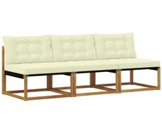 3 Vienetas Lauko Vidurinis Sofa