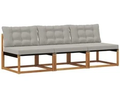 3 Vienetas Lauko Vidurinis Sofa