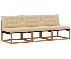 3 Vienetas Lauko Vidurinis Sofa