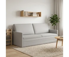 3 vietų sofa Debesų pilka 190 x 81 x 82 cm Audinys