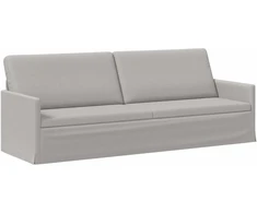 3 vietų sofa Debesų pilka 220 x 81 x 82 cm Audinys