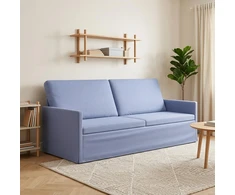 3 vietų sofa Džinsinės mėlynos 190 x 81 x 82 cm Audinys
