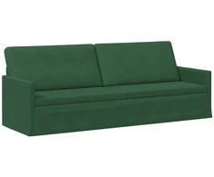 3 vietų sofa Džiunglių žalia 220 x 81 x 82 cm