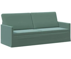 3 vietų sofa Jūrinė žalia 190 x 81 x 82 cm Aksomas