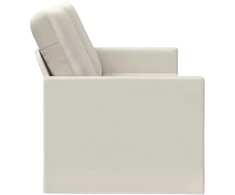 3 vietų sofa Kreminė 220 x 81 x 82 cm Aksomas