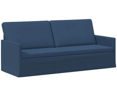 3 vietų sofa Mėlyna 190 x 81 x 82 cm Audinys