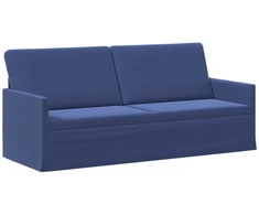 3 vietų sofa Policijos mėlyna 190 x 81 x 82 cm Aksomas
