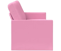 3 vietų sofa Rožinė 190 x 81 x 82 cm Audinys