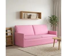 3 vietų sofa Rožinė 190 x 81 x 82 cm Audinys