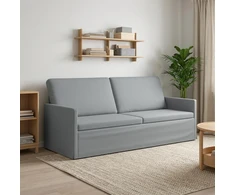 3 vietų sofa Šviesiai pilka 190 x 81 x 82 cm Audinys