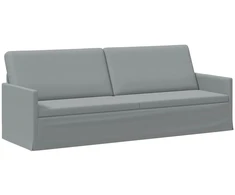 3 vietų sofa Šviesiai pilka 220 x 81 x 82 cm Audinys