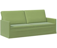 3 vietų sofa Šviesiai žalia 190 x 81 x 82 cm Aksomas