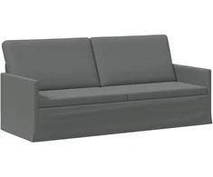 3 vietų sofa Tamsiai pilka 190 x 81 x 82 cm Audinys