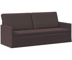3 vietų sofa Tamsiai rudas 190 x 81 x 82 cm Audinys