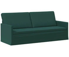 3 vietų sofa Tamsiai žalia 190 x 81 x 82 cm Audinys