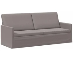3 vietų sofa Taupe 190 x 81 x 82 cm Audinys