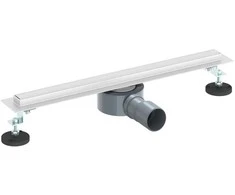360° Dušo Nutekėjimas su Plonu Modeliu Sidabro 50 cm