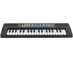 37 klavišų elektrinis pianinas su mikrofonu vaikams