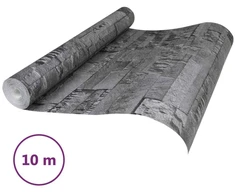 3D akmens tapetai Juoda 10 x 0,53 m Nekvėpuojantis audinys