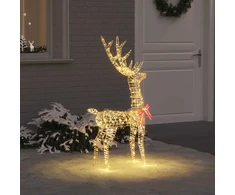 3D Elnias 140 LED Šilta balta 128 cm PET