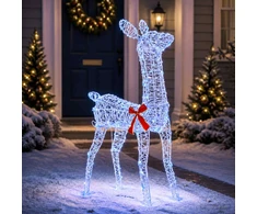 3D Kalėdų elnias LOVIISA 110 LED Mėlyna 70 x 26 x 100 cm