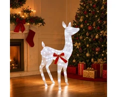 3D Kalėdų elnias LOVIISA 110 LED Šalta balta 70 x 26 x 100 cm