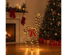 3D Kalėdų elnias LOVIISA 110 LED Šilta balta 70 x 26 x 100 cm