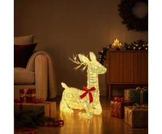 3D Kalėdų elnias LOVIISA 140 LED Šilta balta 55 x 22 x 63 cm