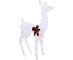3D Kalėdų elnias LOVIISA 200 LED Šalta balta 96 x 40 x 140 cm