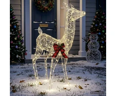 3D Kalėdų elnias LOVIISA 200 LED Šilta balta 96 x 40 x 140 cm