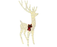 3D Kalėdų elnias LOVIISA 250 LED Šilta balta 96 x 40 x 180 cm