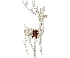 3D Kalėdų elnias LOVIISA 560 LED Šilta balta 96 x 40 x 180 cm