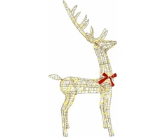 3D Elnias 140 LED Šilta balta 128 cm PET