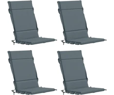 4 dalių aukštų atlošų kėdžių pagalvės GEMERT 4 pcs Mėlyna