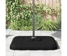Cantilever skėčio pagrindas Juoda 98 x 98 x 98 cm