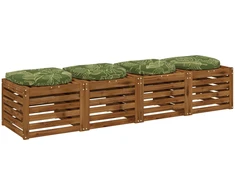 4 dalių sėdynės pagalvėlės 4 vnt. 100% poliesteris