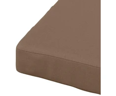 Sėdynių pagalvėlės SOEST 4 vnt. 100% poliesteris Taupe