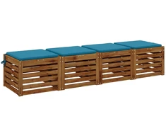 4 dalių sėdynės pagalvėlės SOEST 4 vnt. 100% poliesteris