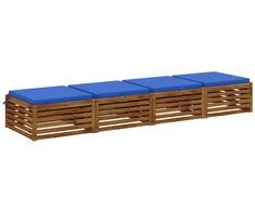 4 dalių sėdynės pagalvėlės SOEST 4 vnt. 100% poliesteris