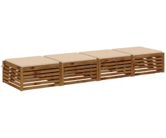 4 dalių sėdynės pagalvėlės SOEST 4 vnt. 100% poliesteris