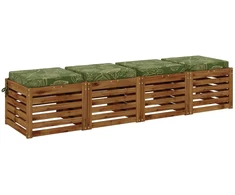 4 dalių sėdynės pagalvėlės SOEST 4 vnt. 100% poliesteris