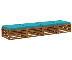 4 dalių sėdynės pagalvėlės SOEST 4 vnt. 100% poliesteris Turkio