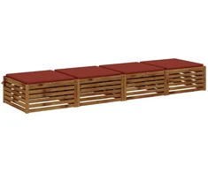 4 dalių sėdynės pagalvėlės SOEST 4 vnt. 100% poliesteris