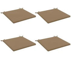 4 dalių sėdynės pagalvėlės SOEST 4 vnt. 100% poliesteris Taupe